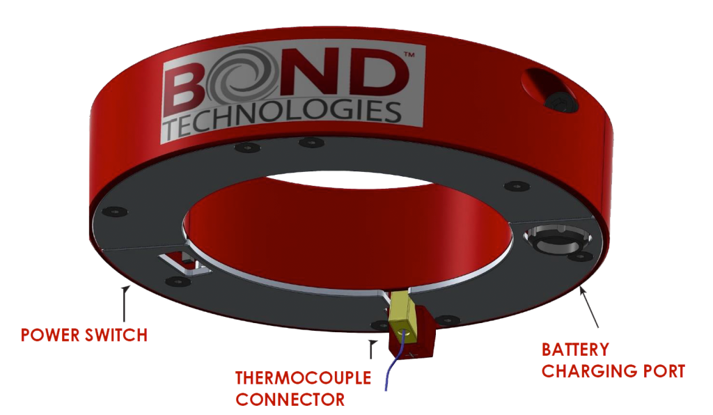 BondStir T128: Temperature Data Collection for Friction Stir Welding​. Bond has developed the T128 temperature transmitting system. Welding tools fitted with a type K thermocouple can be used to monitor the welding tool temperature, displaying it on the HMI of Bond FSW machines. In addition, temperature data can be logged along with other data from each weld, to be used for subsequent analysis. Welding tool temperature data logging can be a valuable tool for in-process monitoring and quality control.