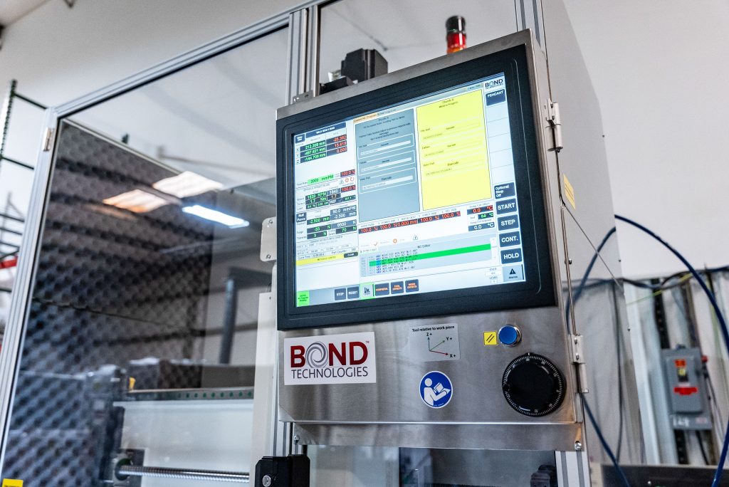 Bond Technologies PM2 High Volume productivity machine built for EV, aerospace, defense, automative, high colume production friction stir welding FSW